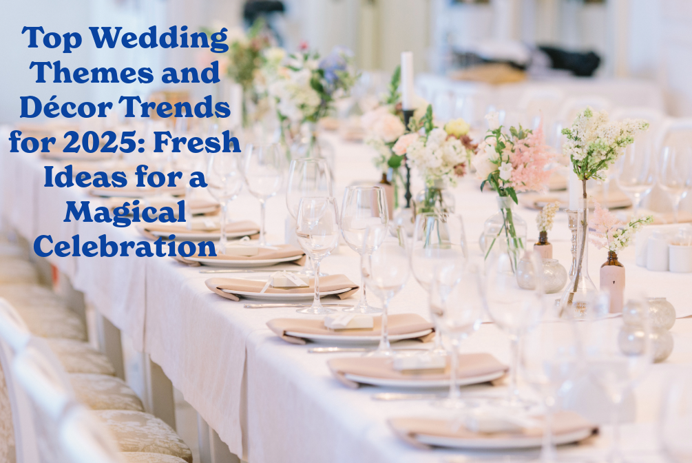 Top Wedding Themes and Décor Trends for 2025: Fresh Ideas for a Magical Celebration